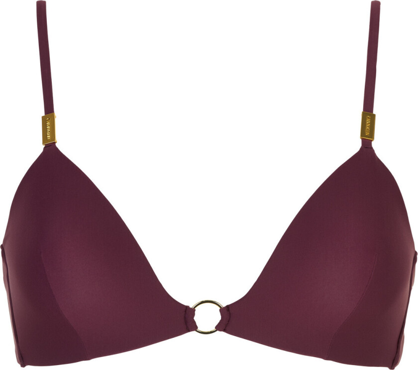 Calvin Klein Bikini Top, Farge: Rød, Størrelse: XS, Kvinner