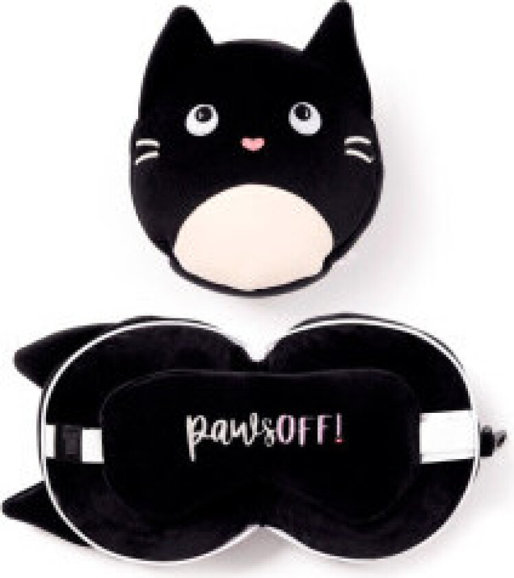 Resteazzz Fine feline cat travel pillow eye mask (øyemaske)