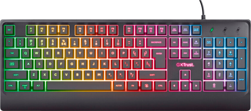 BASICS LED - Gamingtastatur - Nordisk - Svart