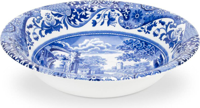 Blue Italian frokostskål Ø 15 cm