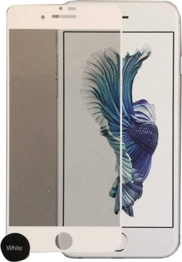 Glass Protector 3D Gummed iPhone6 Full Fit White