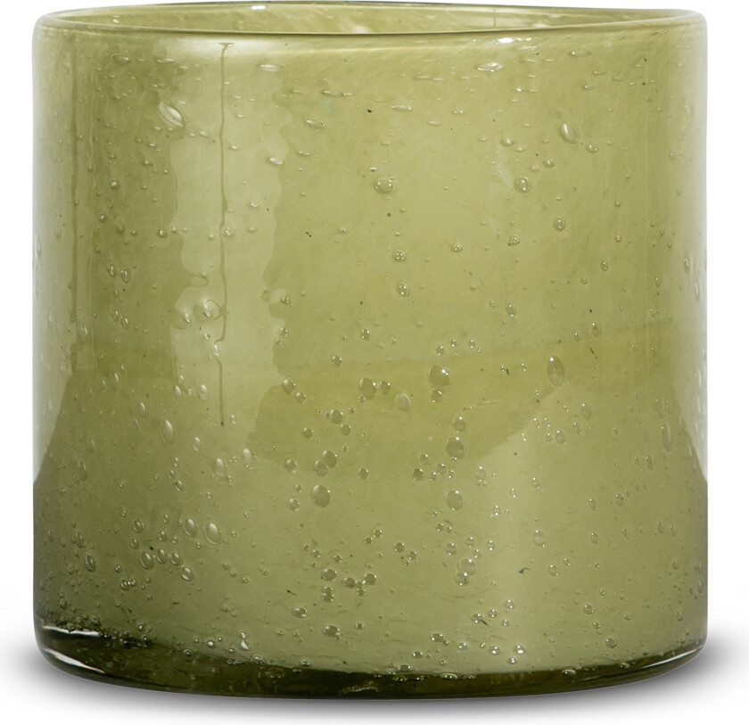 Bilde av Calore telysestake-vase M Ø15 cm Green
