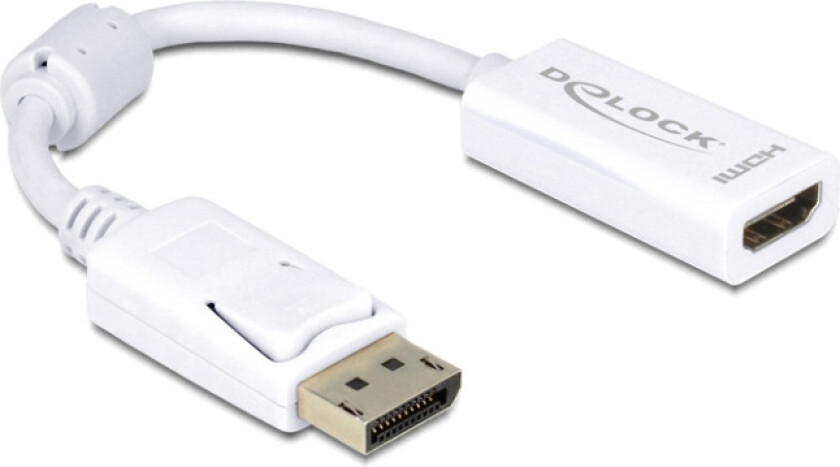 Displayport til HDMI-adapter med kabel