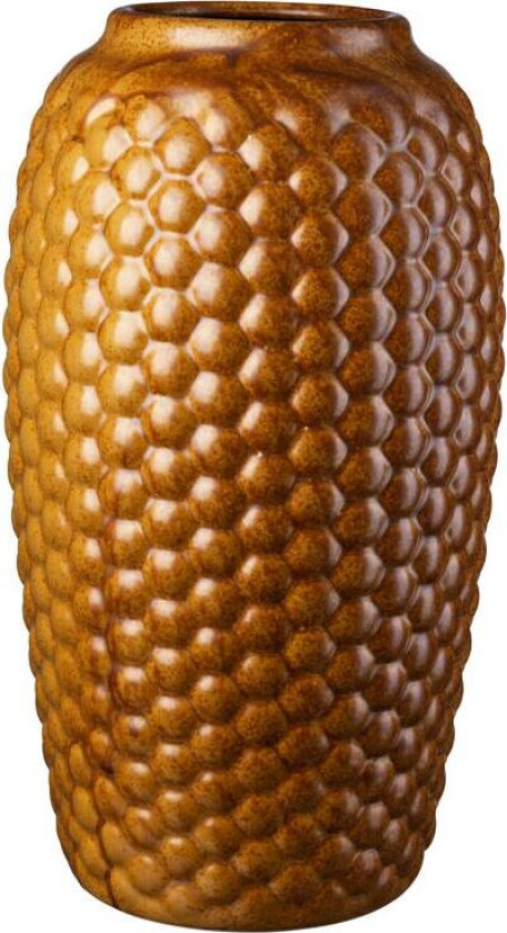 S8 Lupin vase 28 cm Golden brown