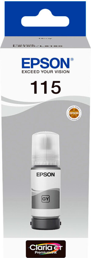 EcoTank 115 - Grey Ink - Blekkrefill Grey