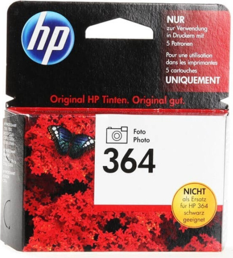 364 / CB317EE Photo Black Ink - Blekkpatron Foto-sort