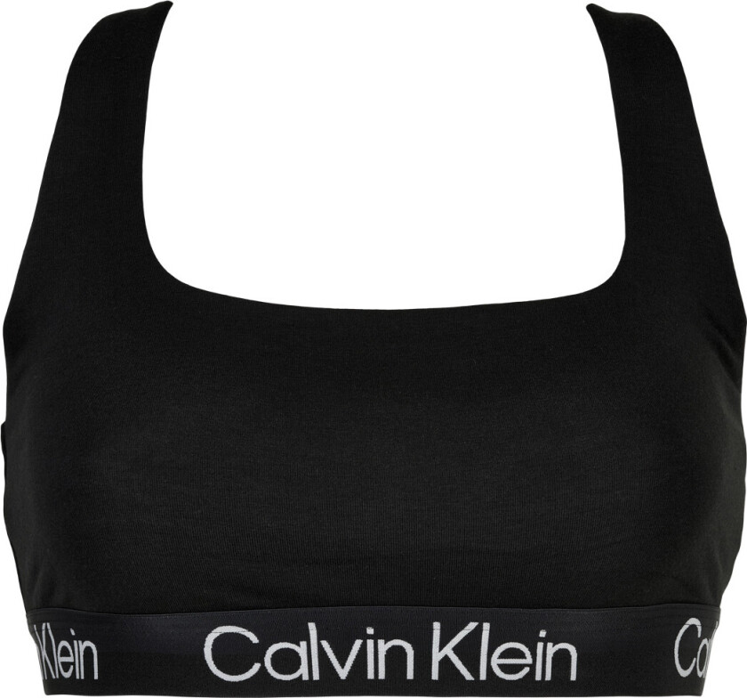 Calvin Klein Unlined Bralette BH, Farge: Svart, Størrelse: XS, Kvinner