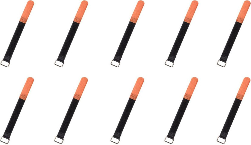 RockBoard Cable Ties, 10 pcs. Small - Orange
