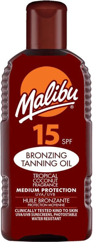 Bronzing Tanning Oil SPF 15 200ml