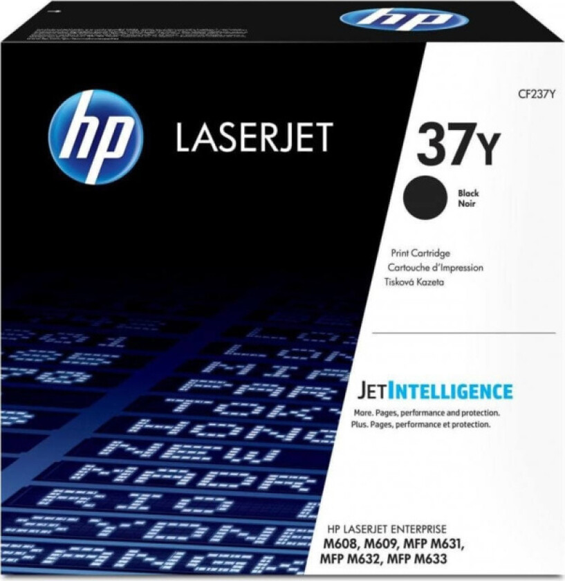 Hp Toner Svart 37y - Cf237y