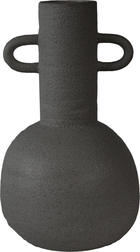 Long vase 30 cm Black