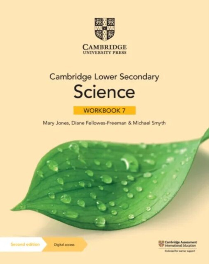 Cambridge Lower Secondary Science Workbook 7 with Digital Access (1 Year) av Mary Jones, Diane Fellowes-Freeman, Michael Smyth