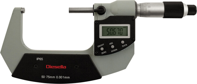 Digital Mikrometer IP65 25-50x0,001 mm