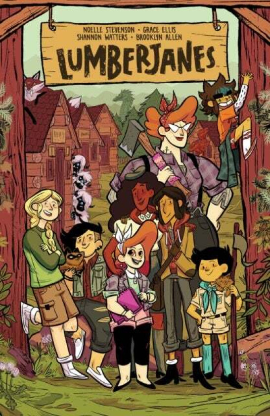 Lumberjanes Vol. 9 av Kat Leyh, Carolyn Nowak