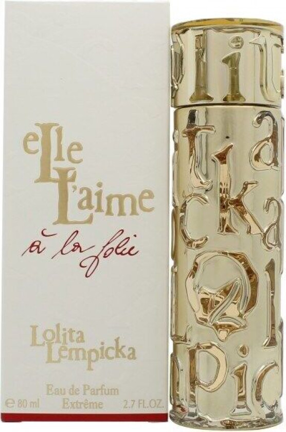 Elle L'Aime A La Folie Eau de Parfum 80ml Spray