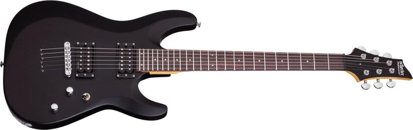 Schecter C-6 Deluxe Satin Black