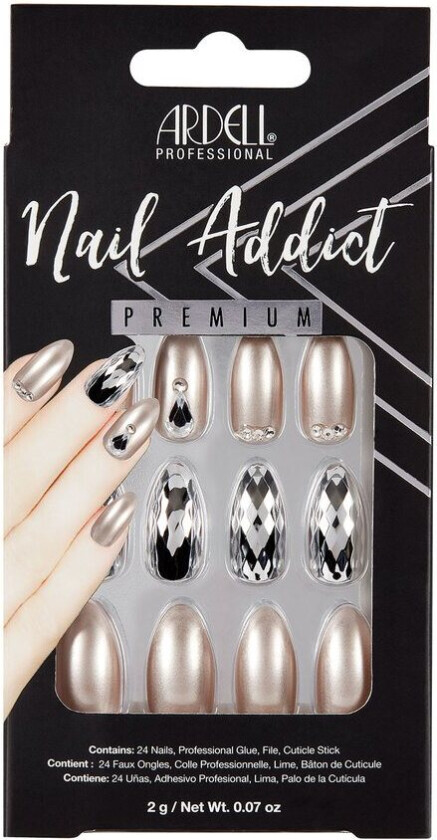Ardell Nail Addict Champagne Ice