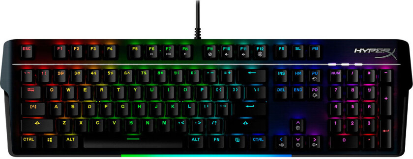 Alloy MKW100 - Gamingtastatur - US English - Svart