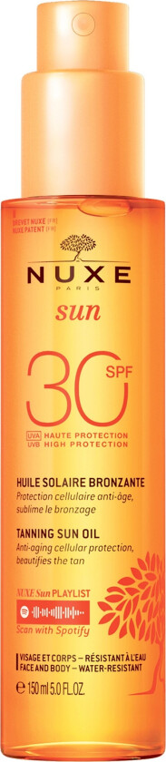 Bilde av Nuxe Sun Tanning Sun Oil SPF30 150 ml