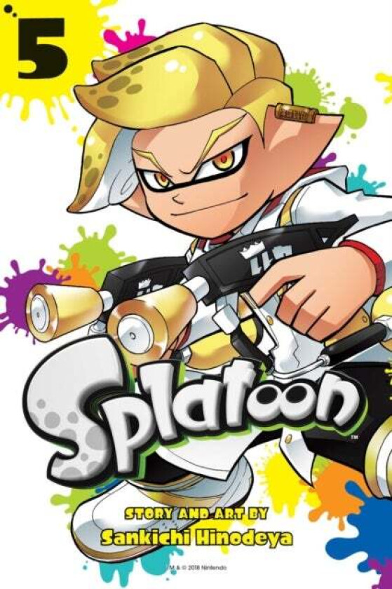 Splatoon, Vol. 5 av Sankichi Hinodeya