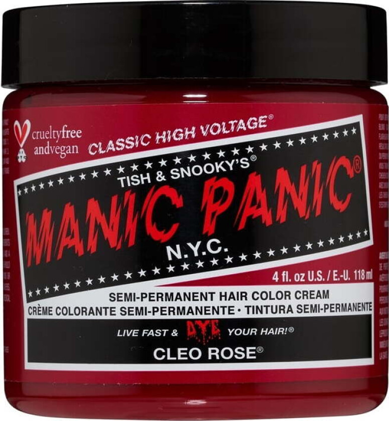 Semi-Permanent Hair Color Cream Cleo Rose