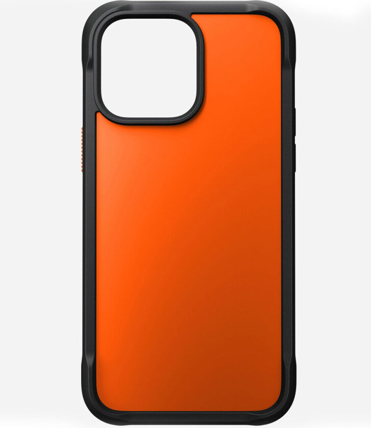 iPhone 14 Pro Max Rugged Deksel - MagSafe Kompatibel - Oransje / Svart