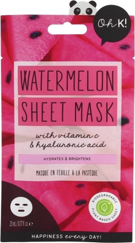 Hydrating Watermelon Sheet Mask 23ml