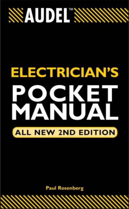 Audel Electrician's Pocket Manual av Paul (Chicago IL master electrician) Rosenberg