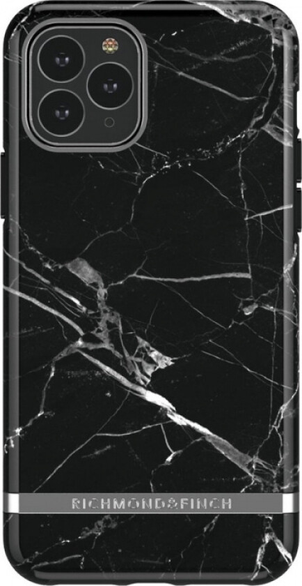 iPhone 12 Pro deksel (black marble)