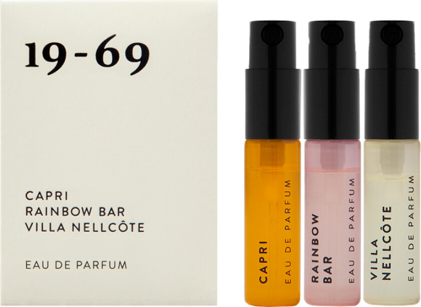The Collection Two EdP (3 references). Capri, Villa Nellcôte, Rainbow Bar (3 x 2,5 ml)