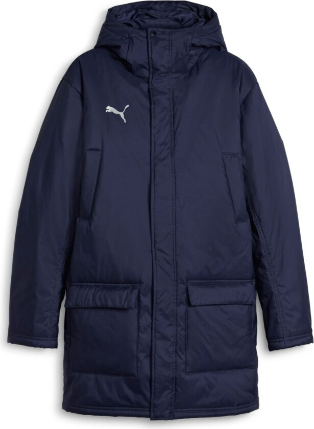 teamFINAL Winter Jacket, vinterjakke, herre PUMA Navy-PUMA Silve