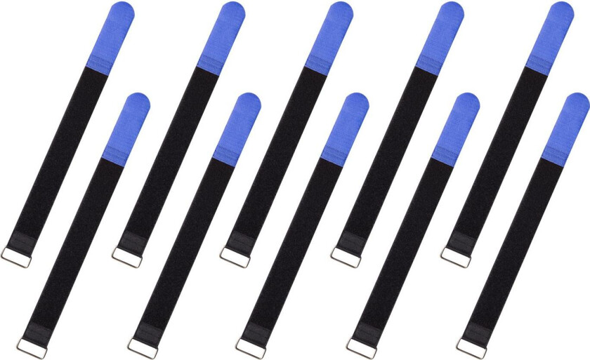 RockBoard Cable Ties, 10 pcs. Large - Blue