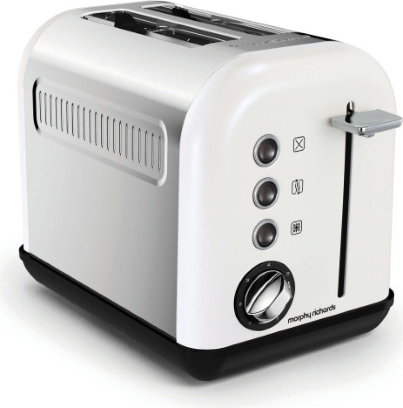 MORPHY RICHARDS Brødrister Accent 2-Skiver Hvid