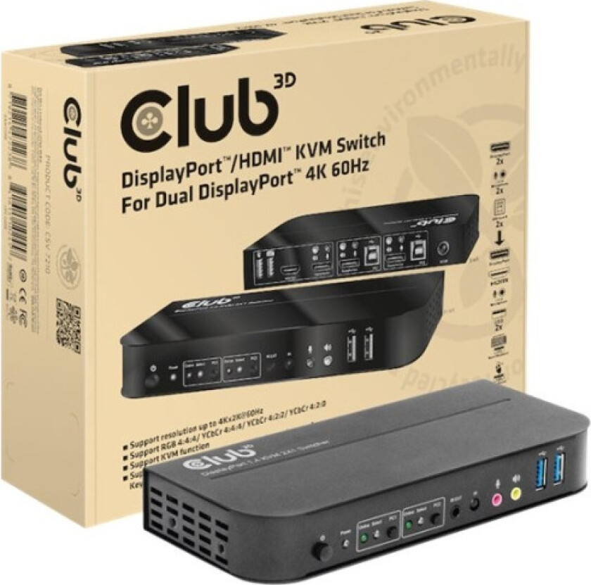 Bilde av CSV-7210 - KVM / audio switch - 2 ports