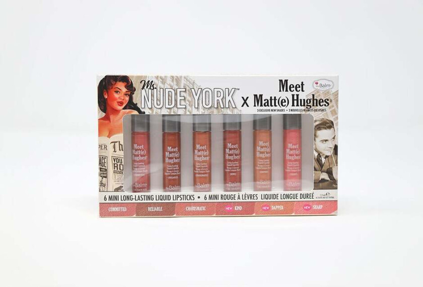 Meet Matte Hughes Mini Lip Kit Miss Nude York 6x1,2ml