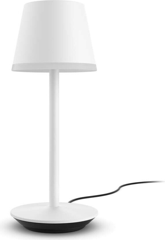 Hue Go Portabel bordlampe 530 lm Hvit