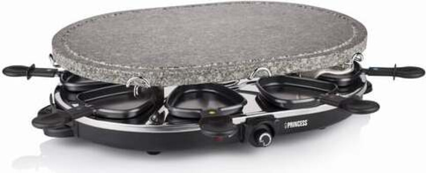 Raclette 8 Oval Stone Grill Party - raclette/hot stone