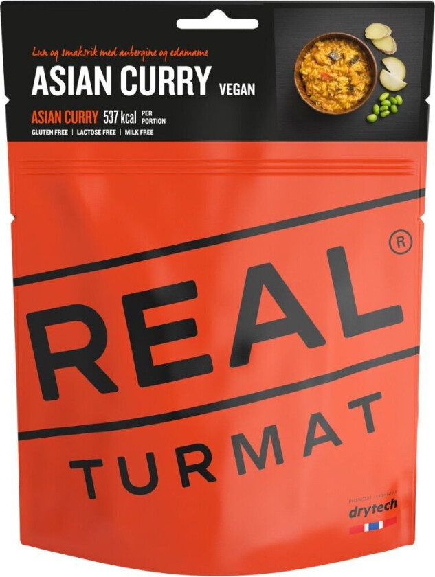 Real Turmat Asian Curry, turmat Orange