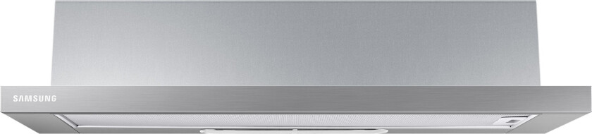 NK7000MM Avtrekkshette med Vaskbart Aluminiumfilter, 90CM, Silver