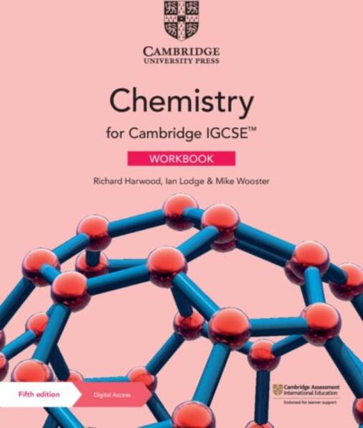 Cambridge IGCSE (TM) Chemistry Workbook with Digital Access (2 Years) av Richard Harwood, Ian Lodge, Mike Wooster