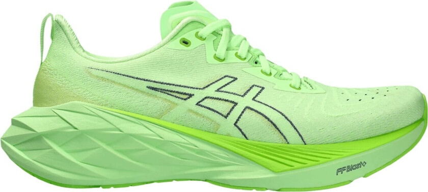 Asics Novablast 4, løpesko, herre Illuminate Green/lim