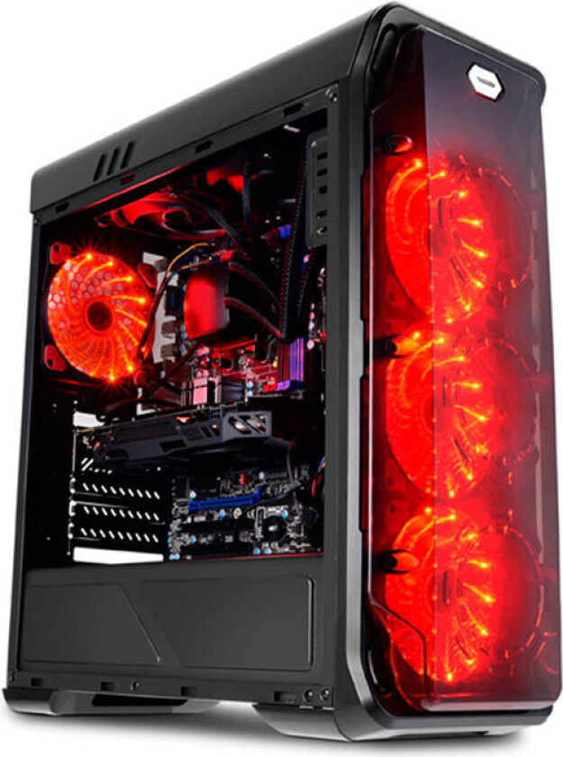 LC Power LC-988B-ON Gaming PC-deksel (ATX/Micro-ATX/Mini-ITX)