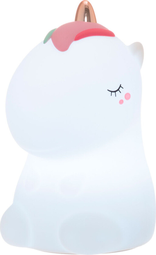 Finnlumor Unicorn nattlampe med lukkede øyne - 17,3 cm (8x0,8W)