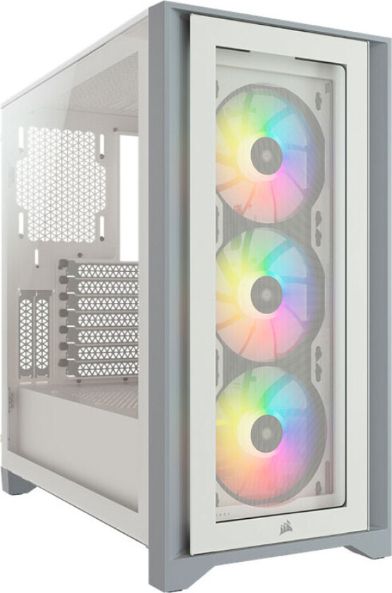 Nanoxia MIDI DS-9G-W ARGB PC-deksel (hvit)