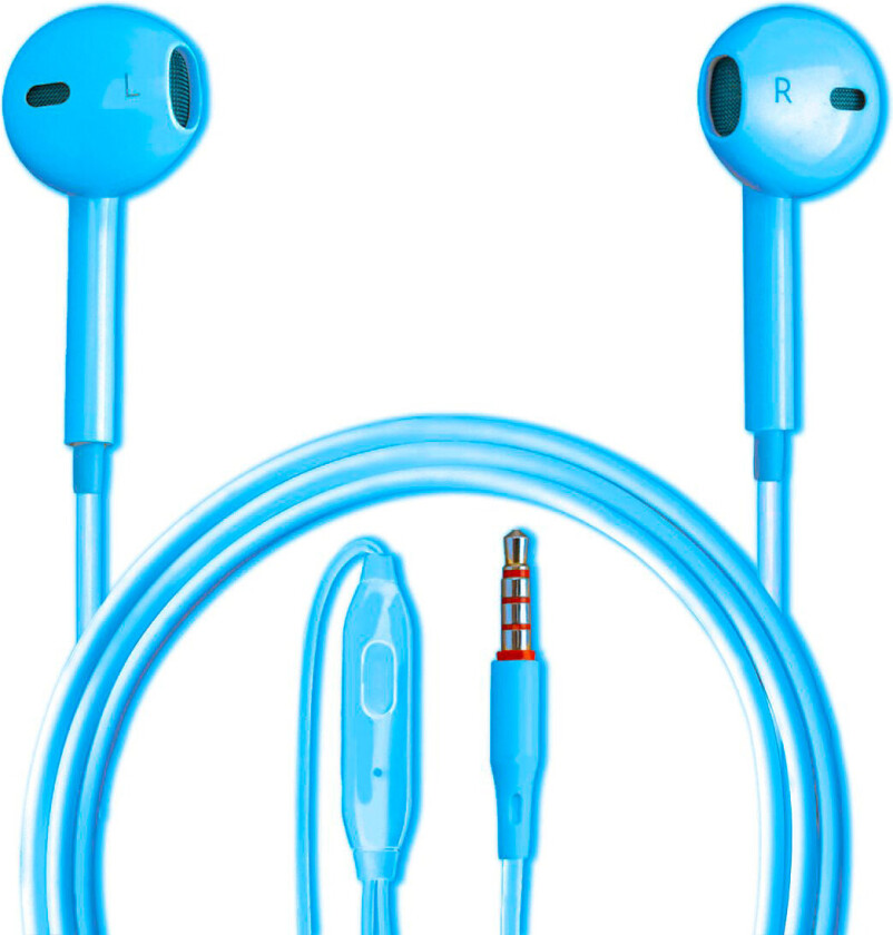 4smarts Melody Lite-hodetelefoner - 110 cm (3,5 mm) blå