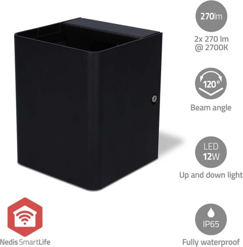 Nedis Smartlife Zigbee LED Hagelampe (270lm) RGB/Varmhvit