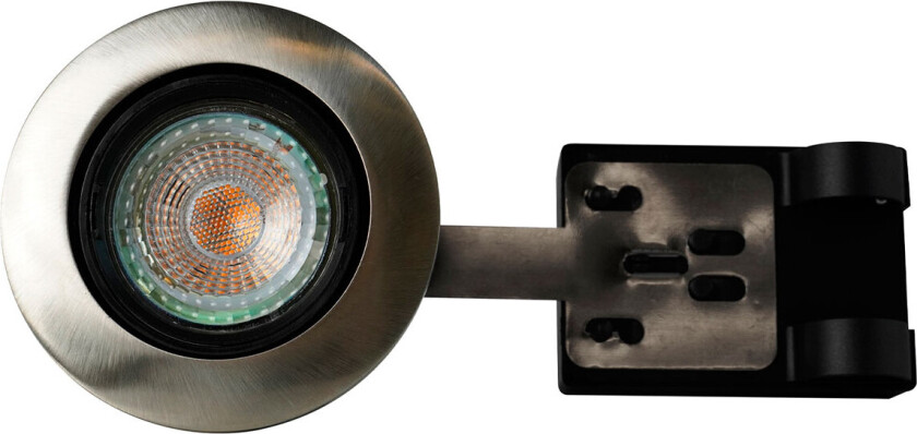 Mixit Pro Innfelt spot GU10 - Ã8,5cm (8W) Børstet stål