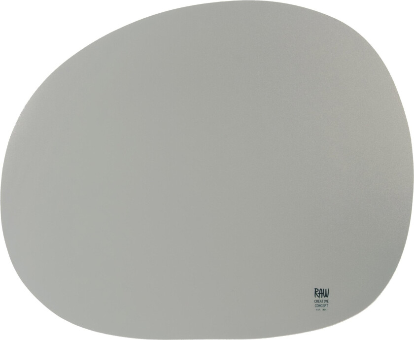 Aida Raw spisebrikke 41 x 33,5 cm Lysegrå