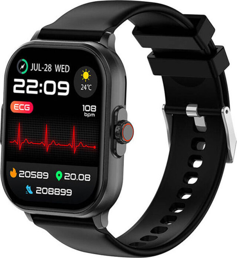 Colmi C63 Smartwatch 2.01tm - Svart