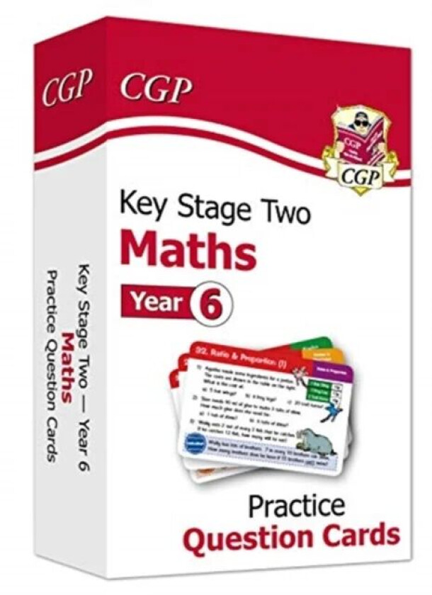 KS2 Maths Year 6 Practice Question Cards av CGP Books